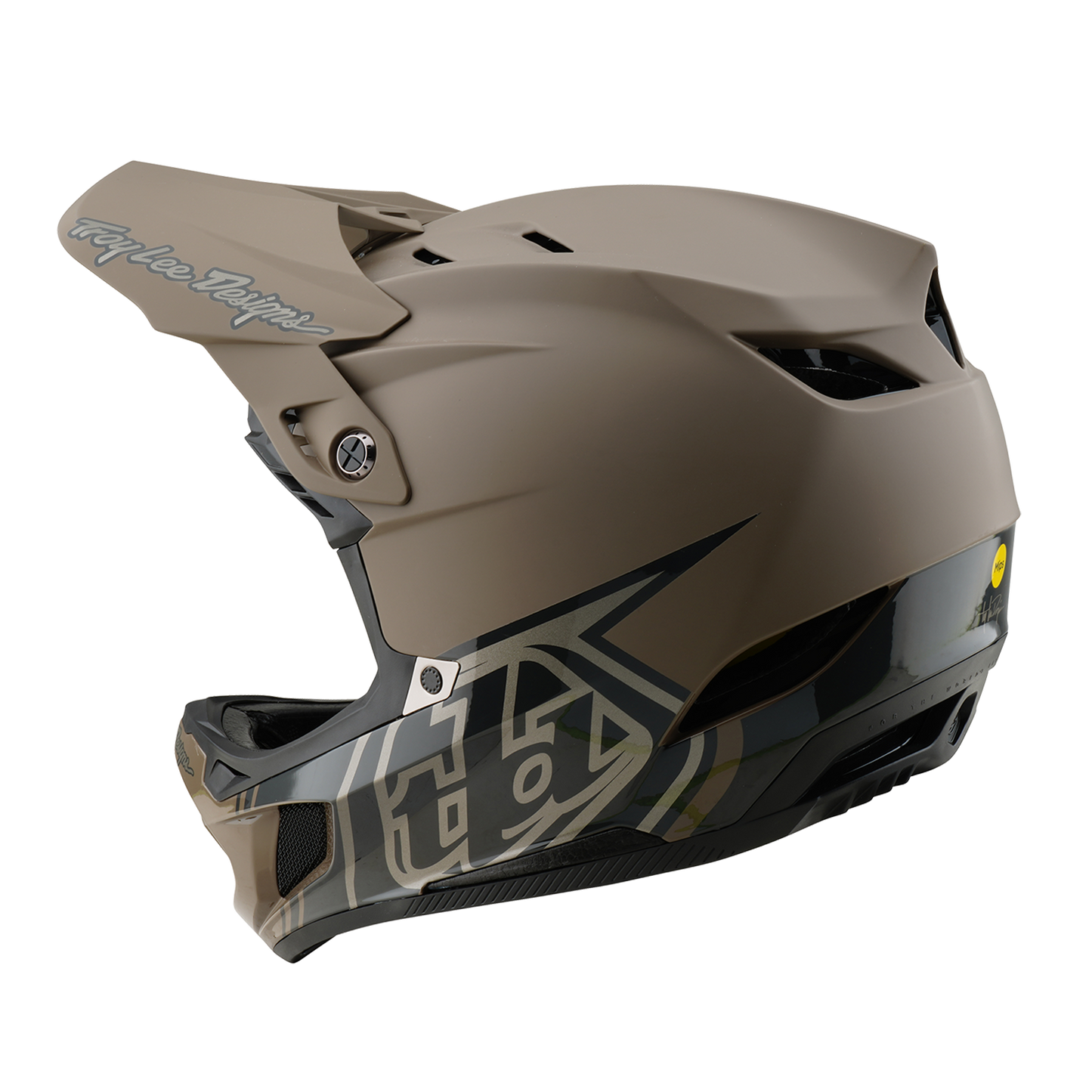 Kask MTB Troy Lee Designs D4 COMPOSITE MIPS Brown