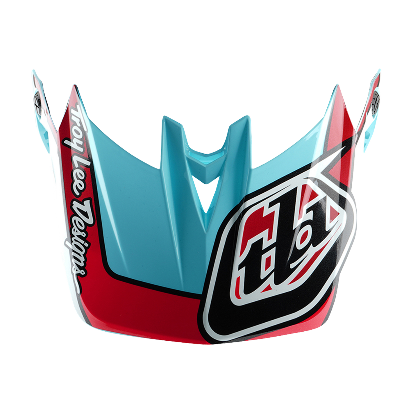 Troy Lee Design D4 POLYACRYLITE MIPS LINEAR MTB-hjelm Blå