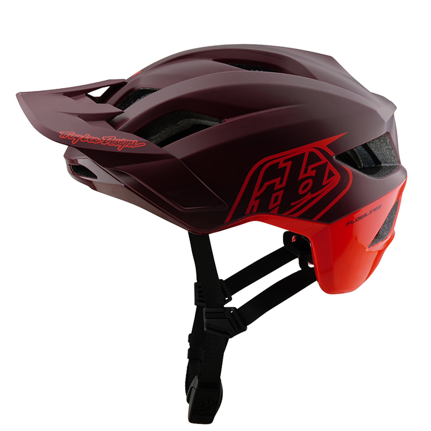 Casque VTT TROY LEE DESIGNS FLOWLINE SE MIPS Bordeaux/Rouge
