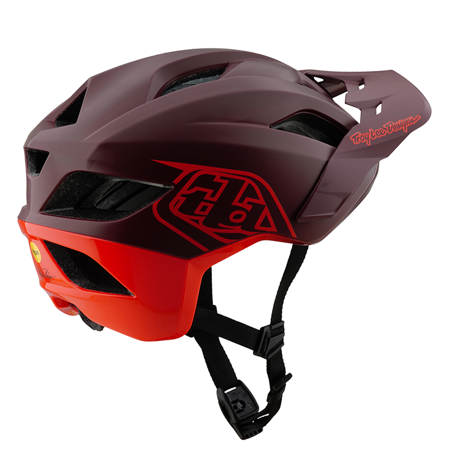 Casque VTT TROY LEE DESIGNS FLOWLINE SE MIPS Bordeaux/Rouge