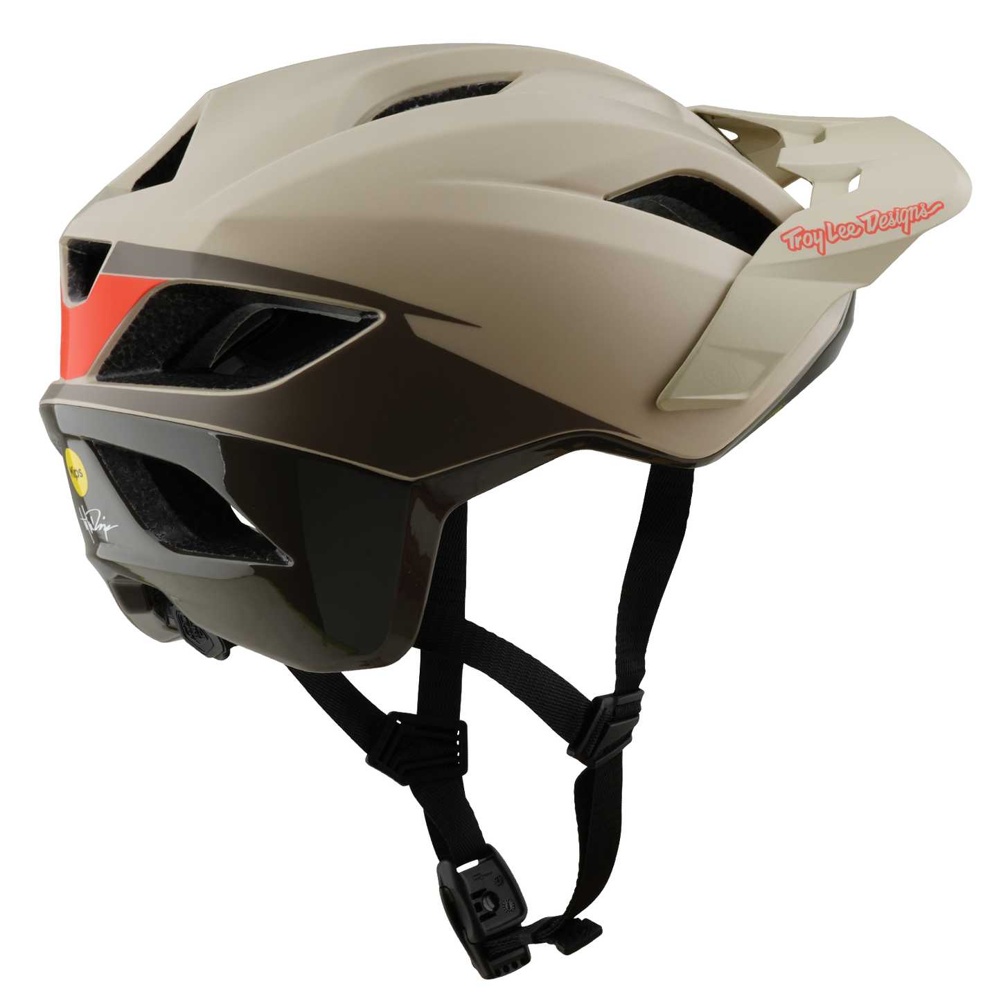 Casque VTT TROY LEE DESIGNS FLOWLINE SE MIPS Beige/ Noir