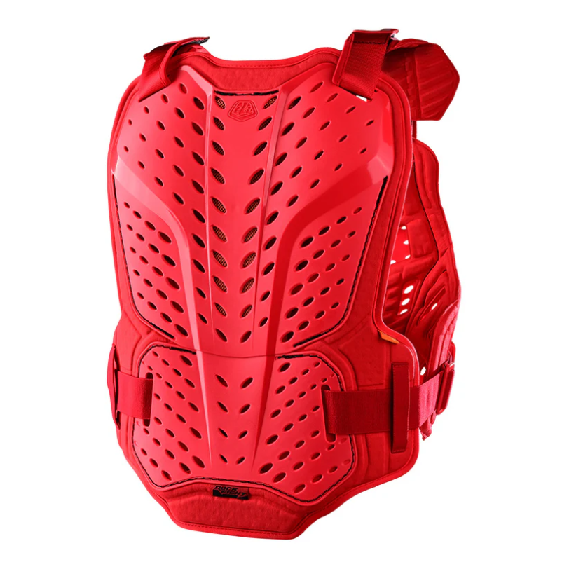 Troy Lee Design ROCKFIGHT CE-beskyttelsesvest rød