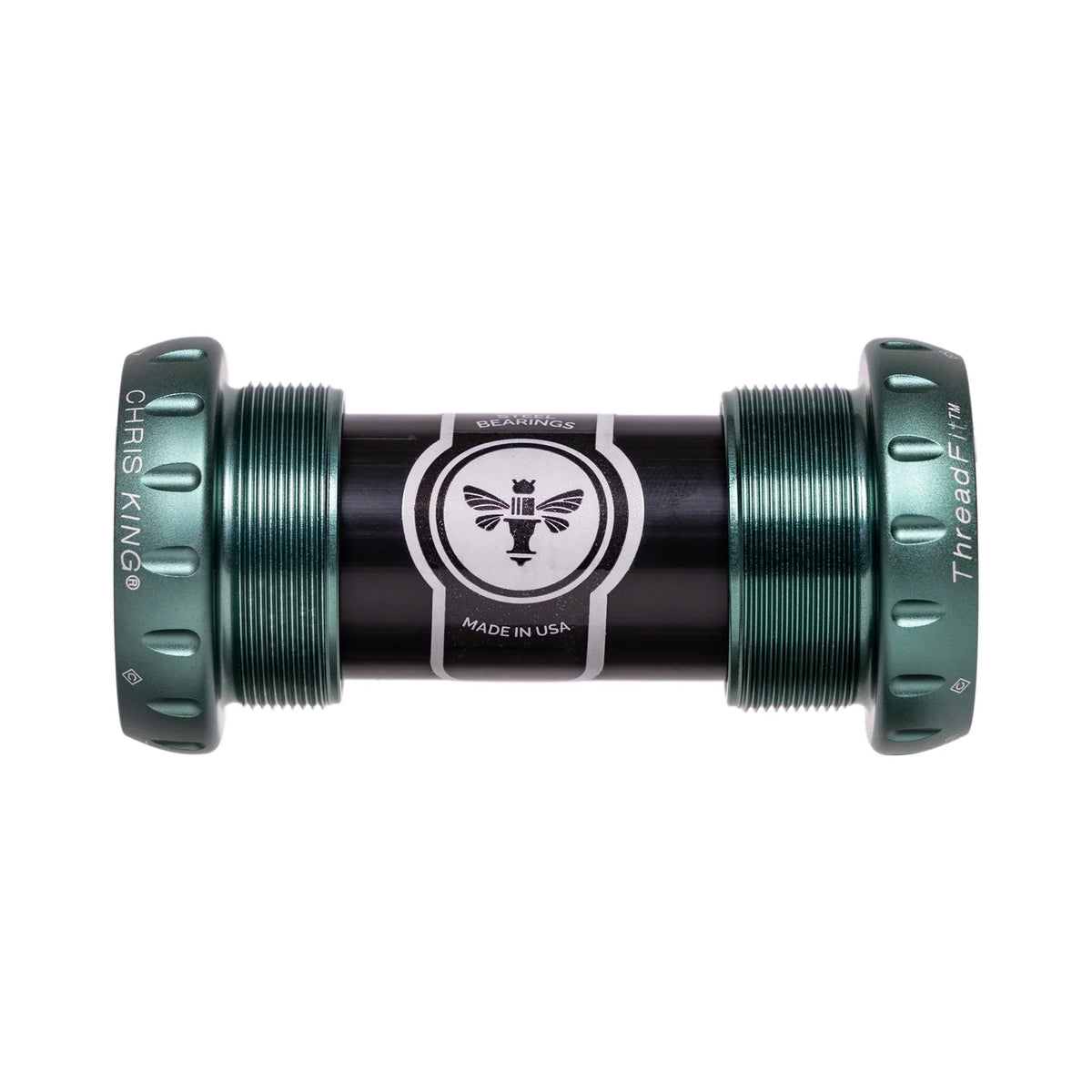Boîtier de Pédalier CHRIS KING ThreadFit 24 68/73mm Vert
