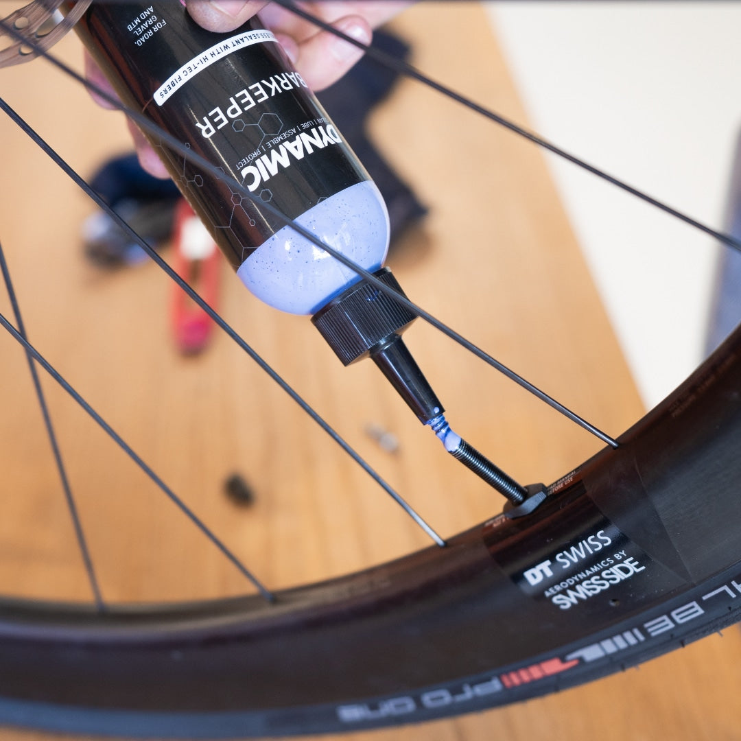 Montage tubeless avec le préventif DYNAMIC BARKEEPER