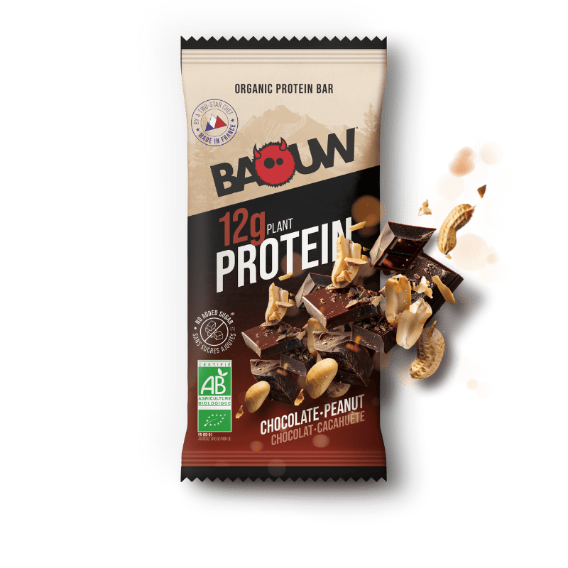 BAOUW ORGANIC EXTRA Proteinbar Choklad/Marshmallow (50 g)