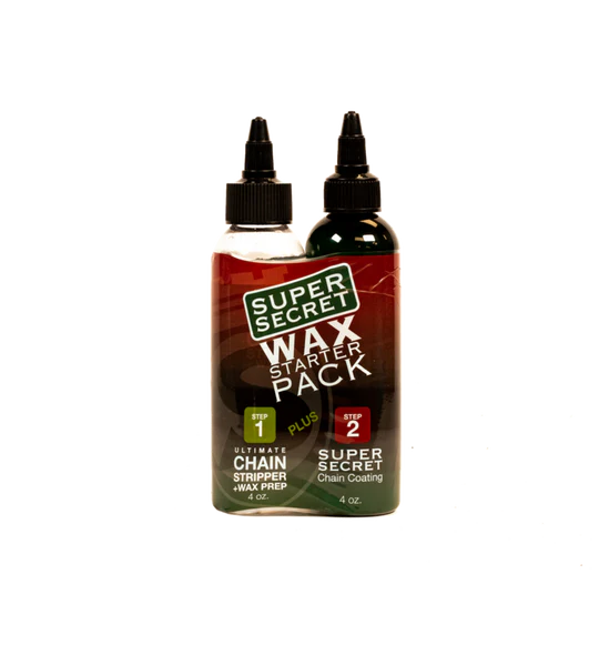SILCA CHAIN STRIPPER og SUPER SECRET kædeforberedelses- og smørepakke 2x120ml