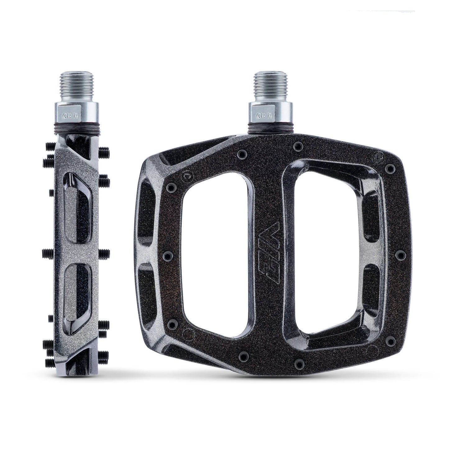 DMR V12 Galaxie Flat Pedals - Specialutgåva