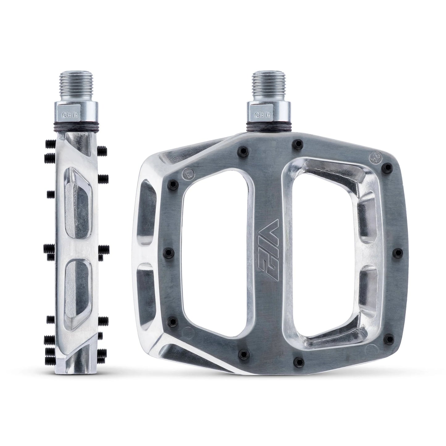 DMR V12 Silver flade pedaler