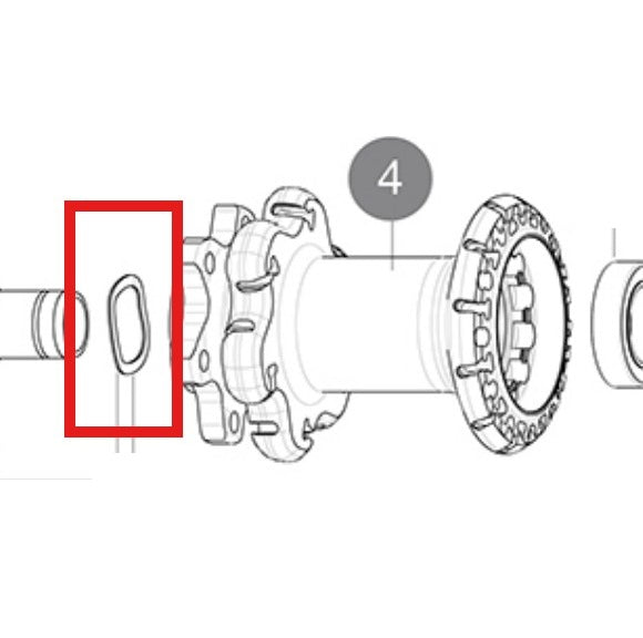 SADA 3 PODLOŽEK MAVIC ID360 PRO LOŽISKA 6903