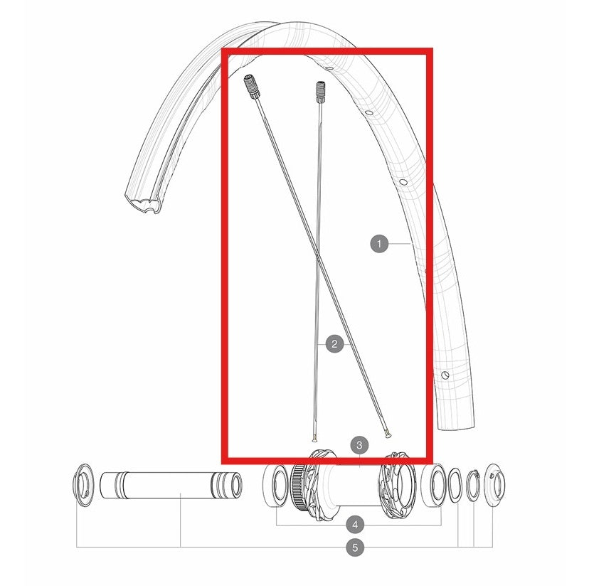 KIT 12 FRAM/BAK ALLROAD SL AERO EKER 298 M7/7