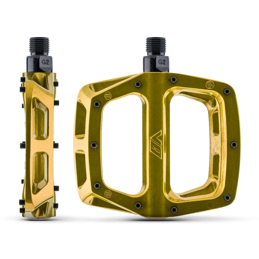 Ploché pedály DMR V8 Gold