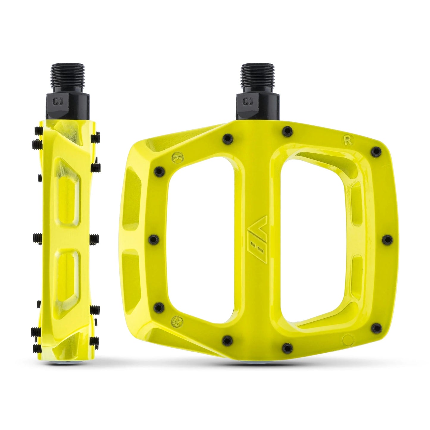 DMR V8 Platta pedaler Gula