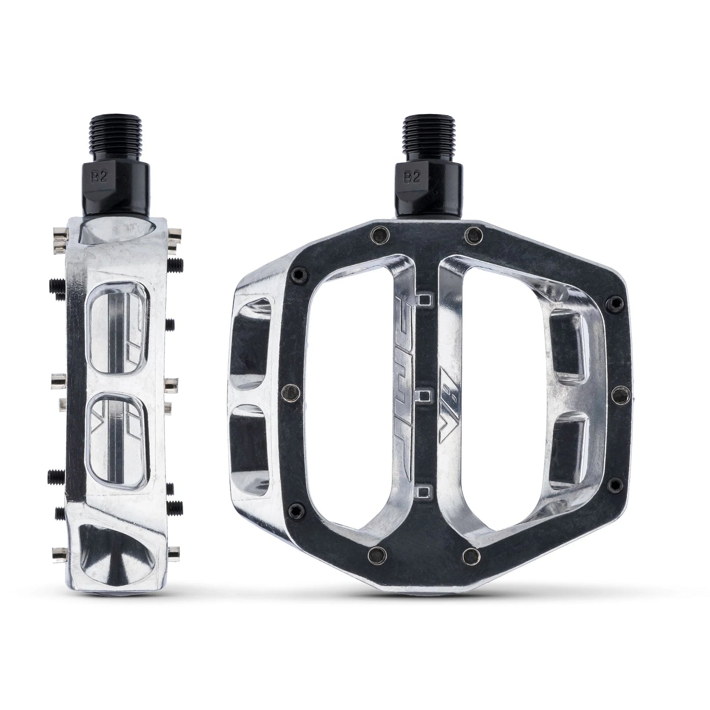 DMR V8 CLASSIC plattpedaler Silver