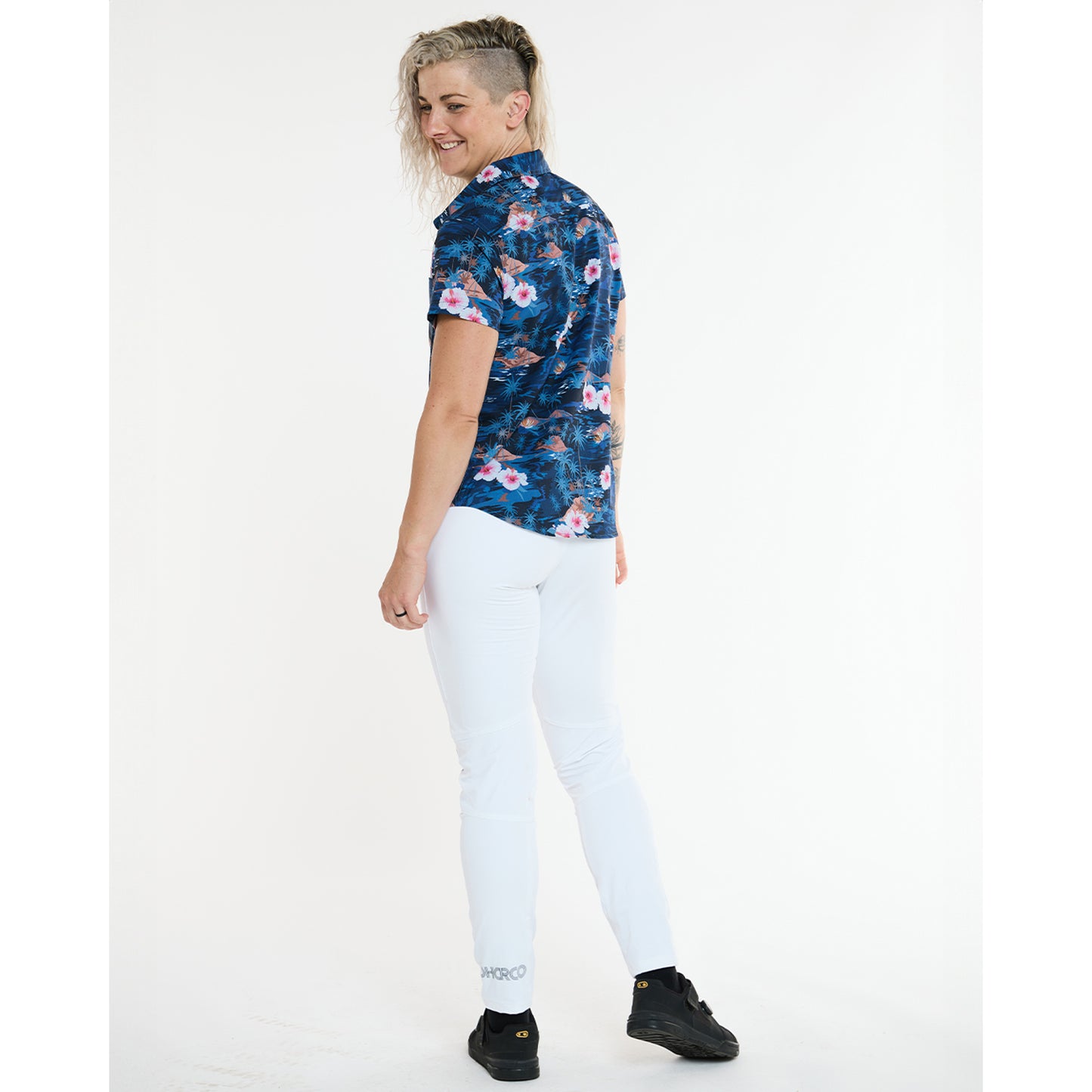 Chemise Technique DHARCO TECH PARTY OASIS Femme Bleu