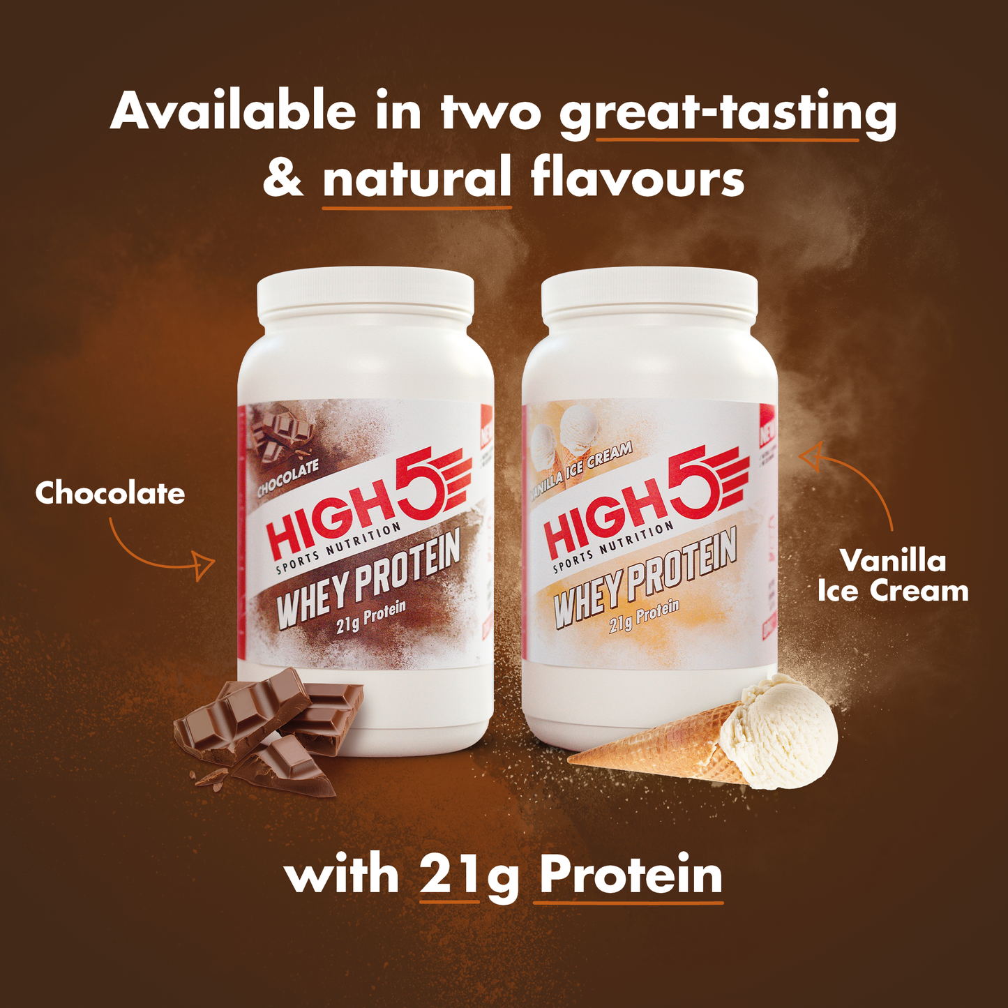 High5 WHEY PROTEIN Recovery Drink (700g) Čokoláda