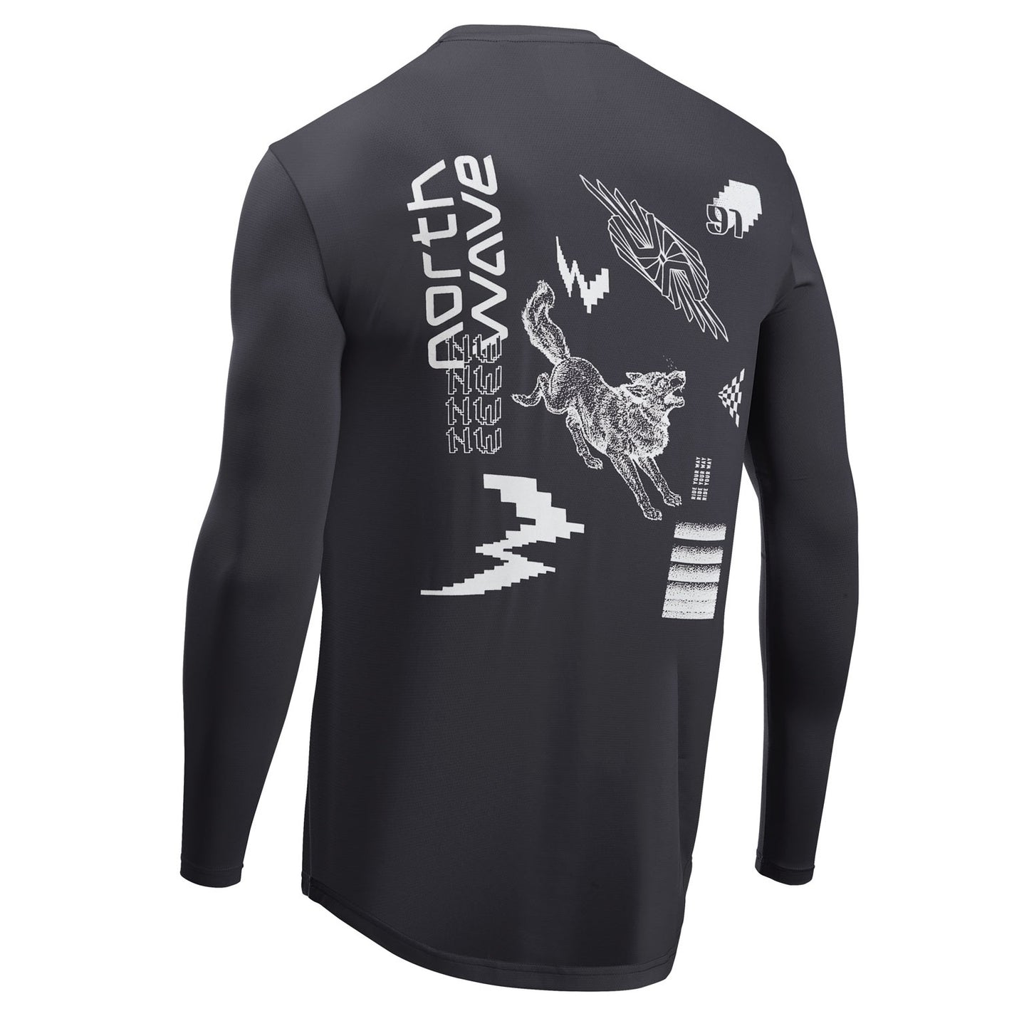 Koszulka z długim rękawem NORTHWAVE XTRAIL czarna