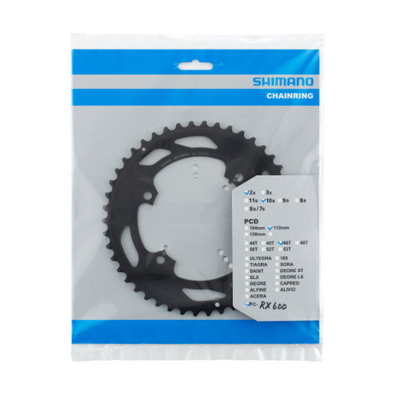 SHIMANO GRX RX600 10V 110 mm udendørs kædehjul
