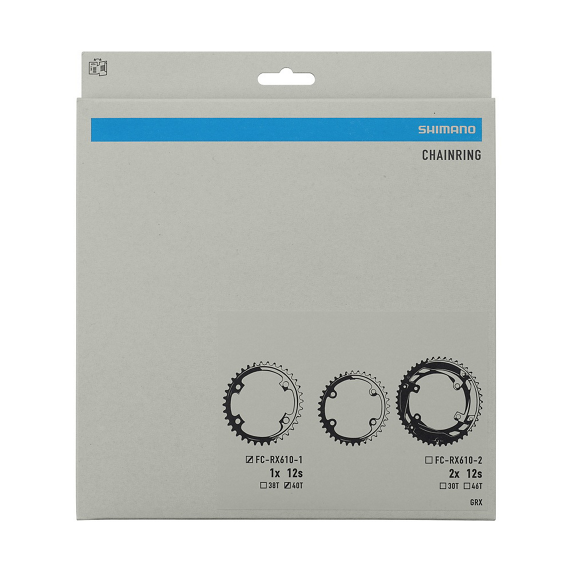Tarcza łańcuchowa SHIMANO GRX RX610 12V 110mm Mono