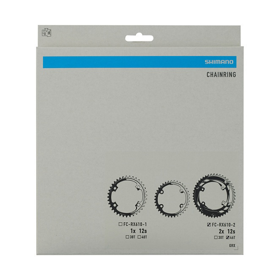 SHIMANO GRX RX610 12V 110 mm kedjekrans för utomhusbruk