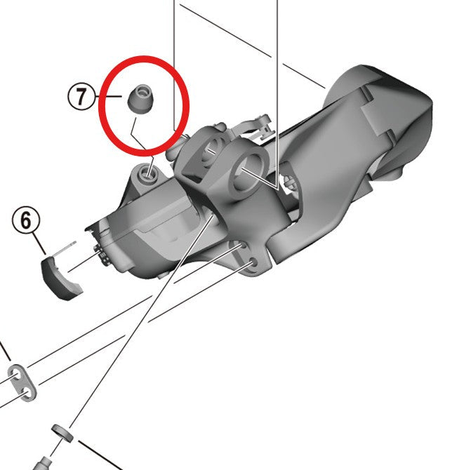 SHIMANO RD-R9250 Beskyttelsesbælge