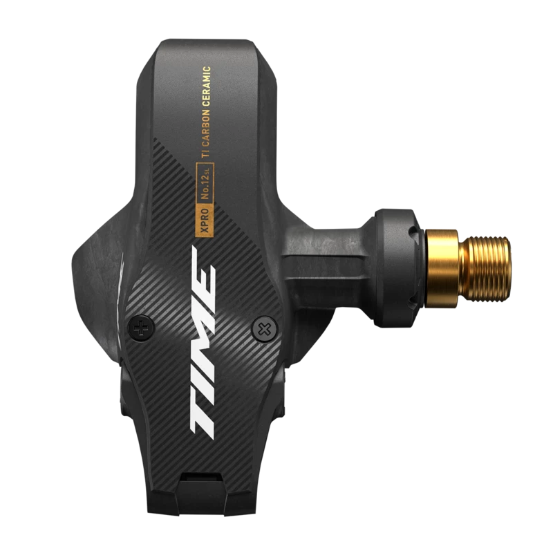 Pedály Time X PRO 12 SL Q-Factor 57 Carbon/Titanium Gold