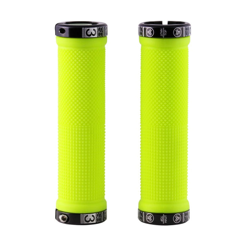 Grips SB3 KHEOPS Lock-On 129 mm Jaune Fluo