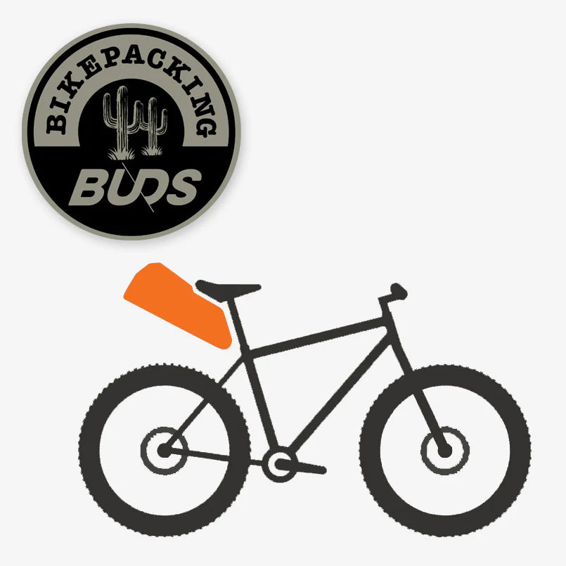 BUDS SEAT BAG 15L Khaki sadeltaske
