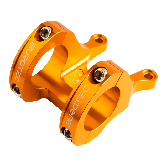 Wspornik kierownicy BURGTEC Direct Mount MK3 Orange