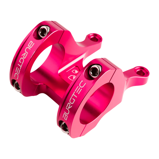Różowy wspornik kierownicy BURGTEC Direct Mount MK3