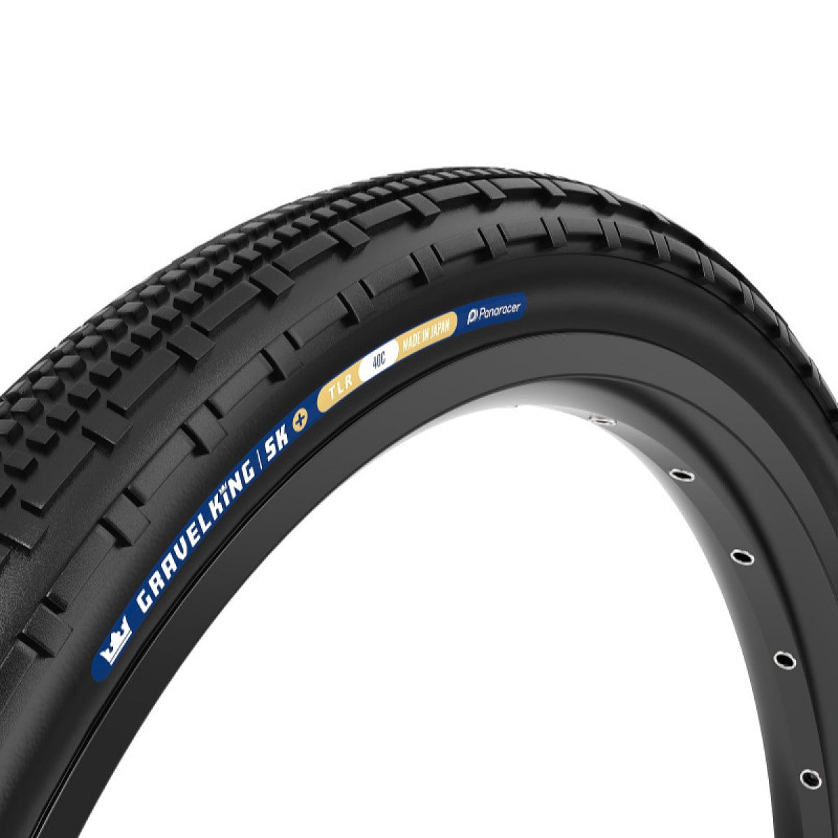 PANARACER GRAVELKING SK+ TLC 700x45c Tubeless Ready Sort dæk