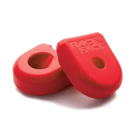 Osłony korby RACE FACE BOOT PEDAL CARBONE czerwone