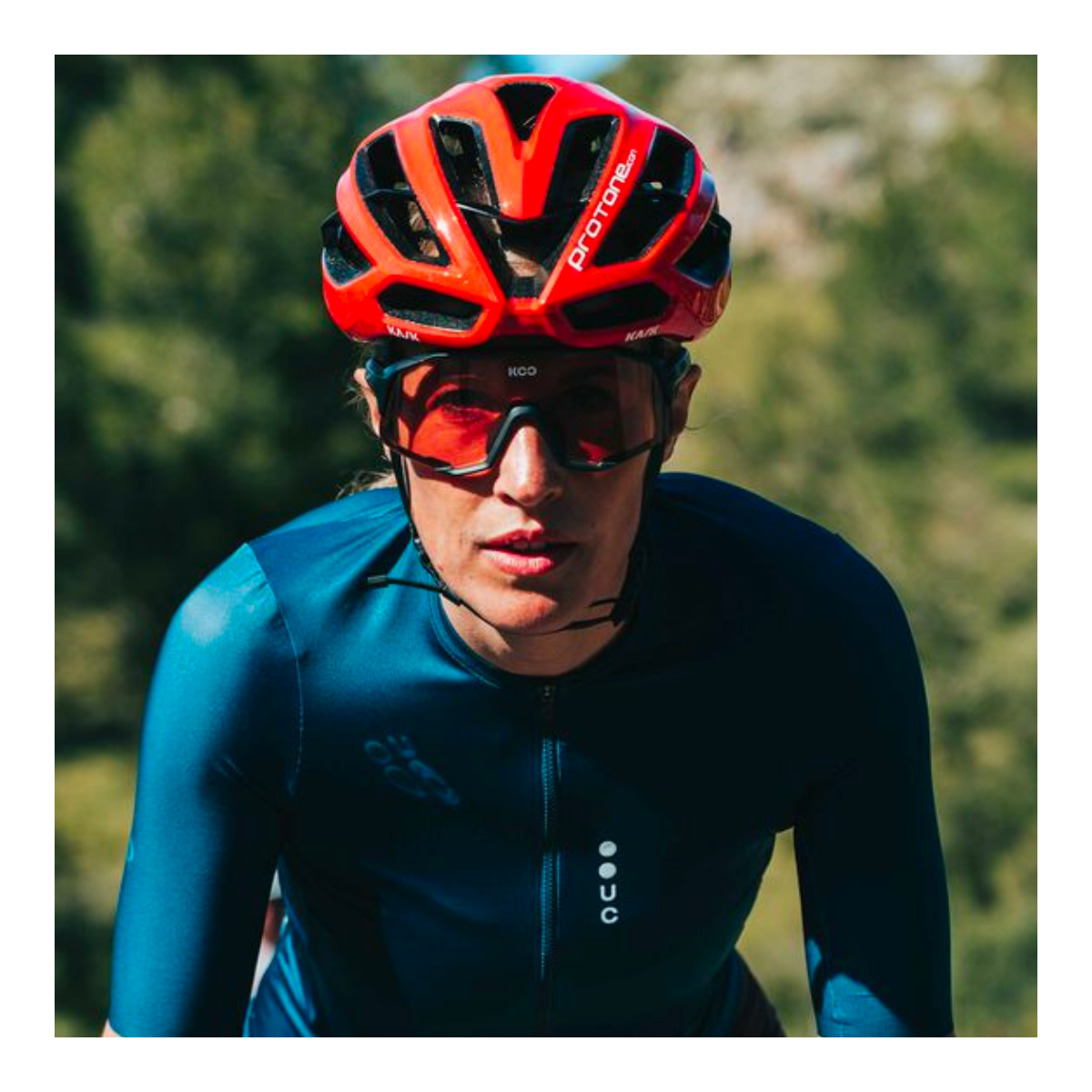 KASK PROTONE ICON landevejshjelm rød