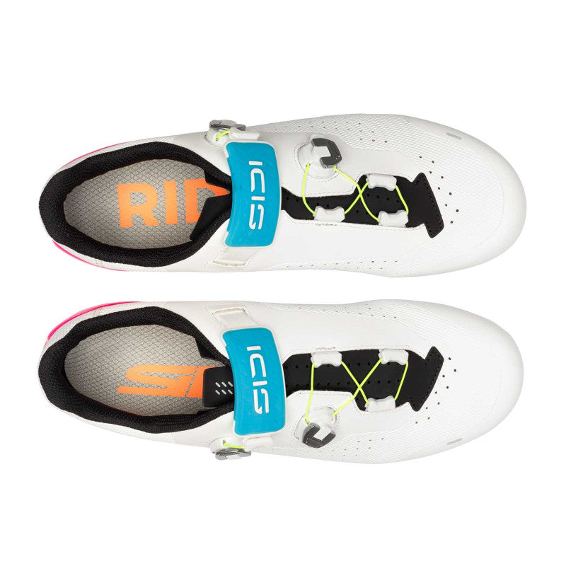 SIDI GENIUS X WYVE landevejssko hvid/lyserød