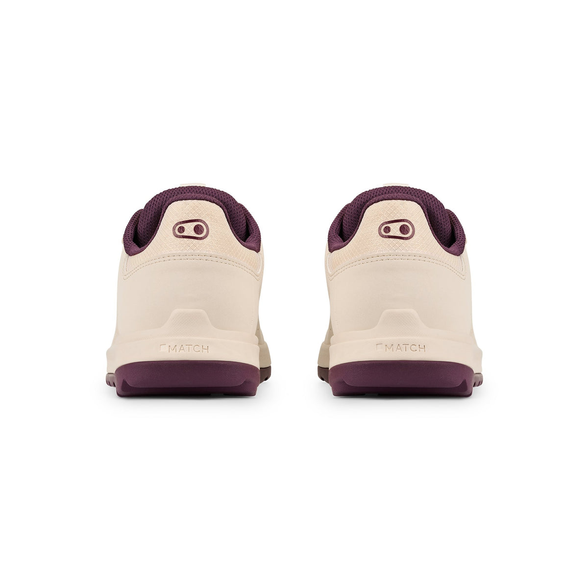 Chaussures VTT CRANKBROTHERS STAMP TRAIL LACE Blanc/Purple — vue arrière