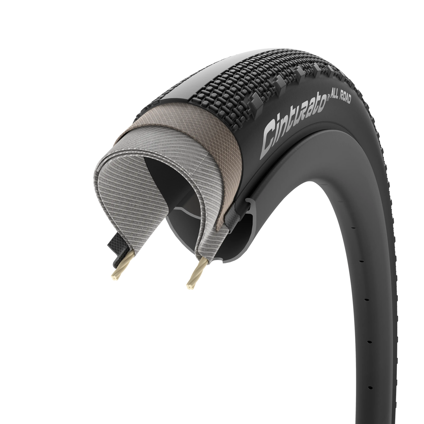 Pneumatika PIRELLI CINTURATO ALL ROAD 700x45c Tubeless Ready Classic Beige