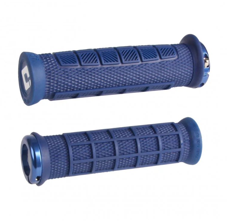 ODI ELITE PRO V2.1 Lock-on gripy 130 mm modré