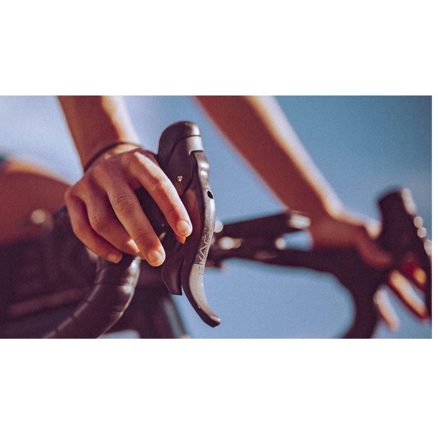 Lewa dźwignia i przedni zacisk 140 mm CAMPAGNOLO EKAR GT Flat Mount bez tarczy hamulcowej