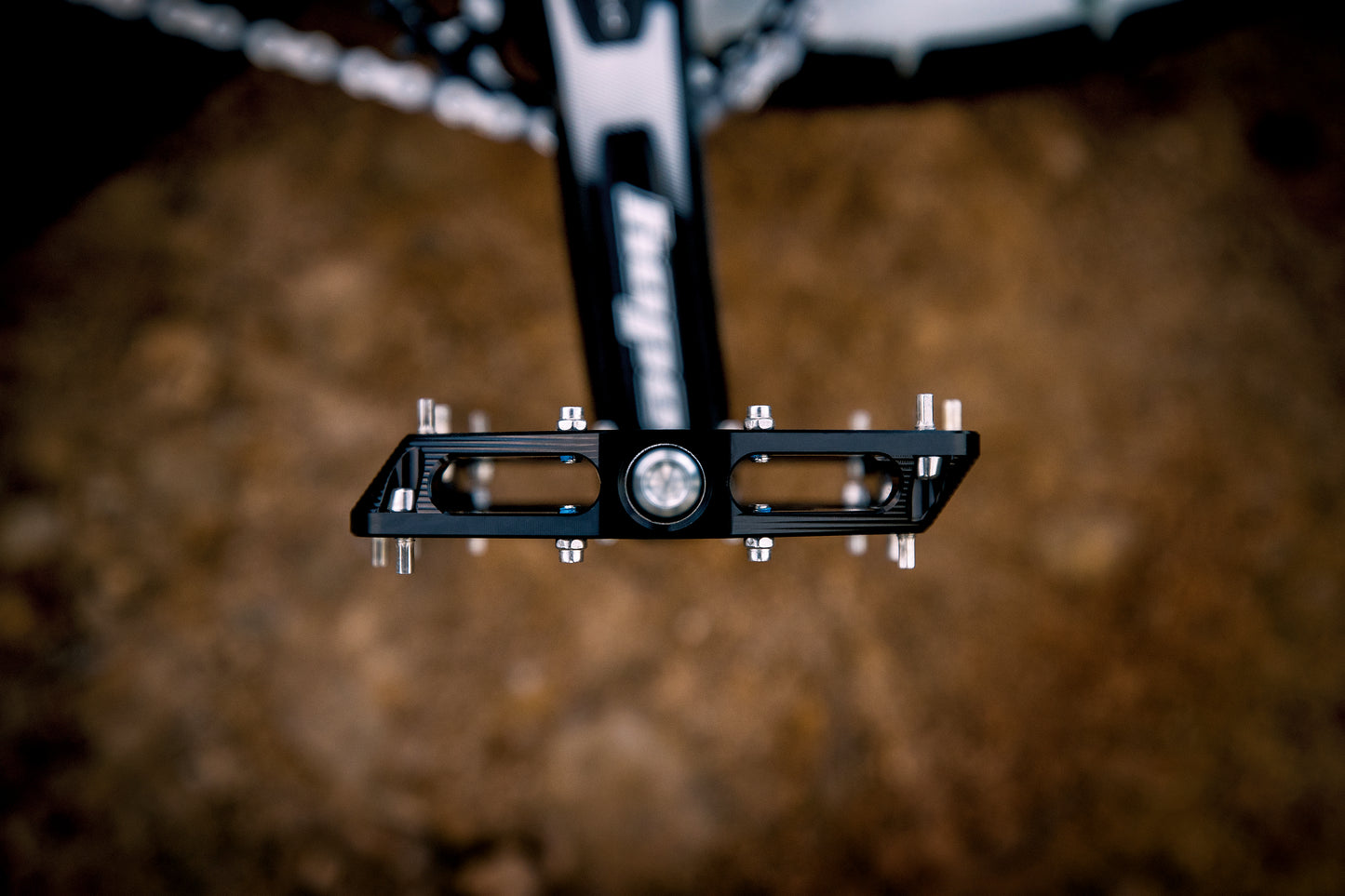 HOPE F22 Flatpedaler Svart