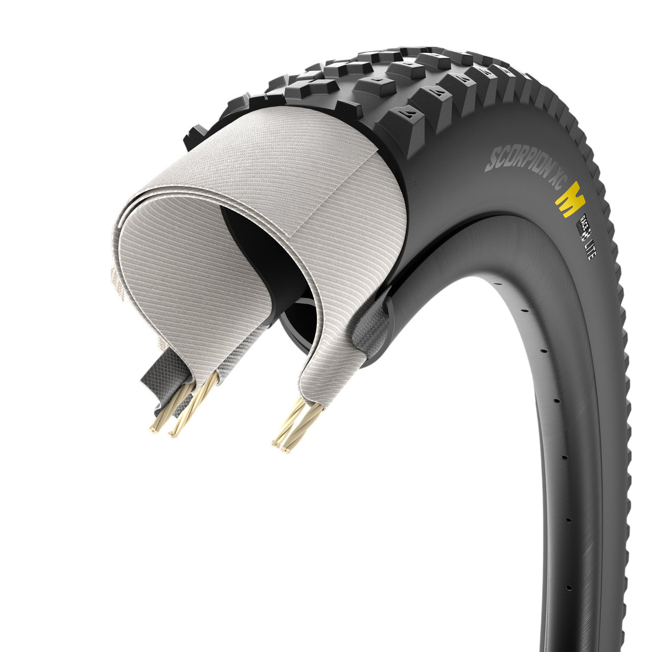 Pneumatika PIRELLI SCORPION RACE XC M 29x2.40 Tubeless Ready Soft Silver