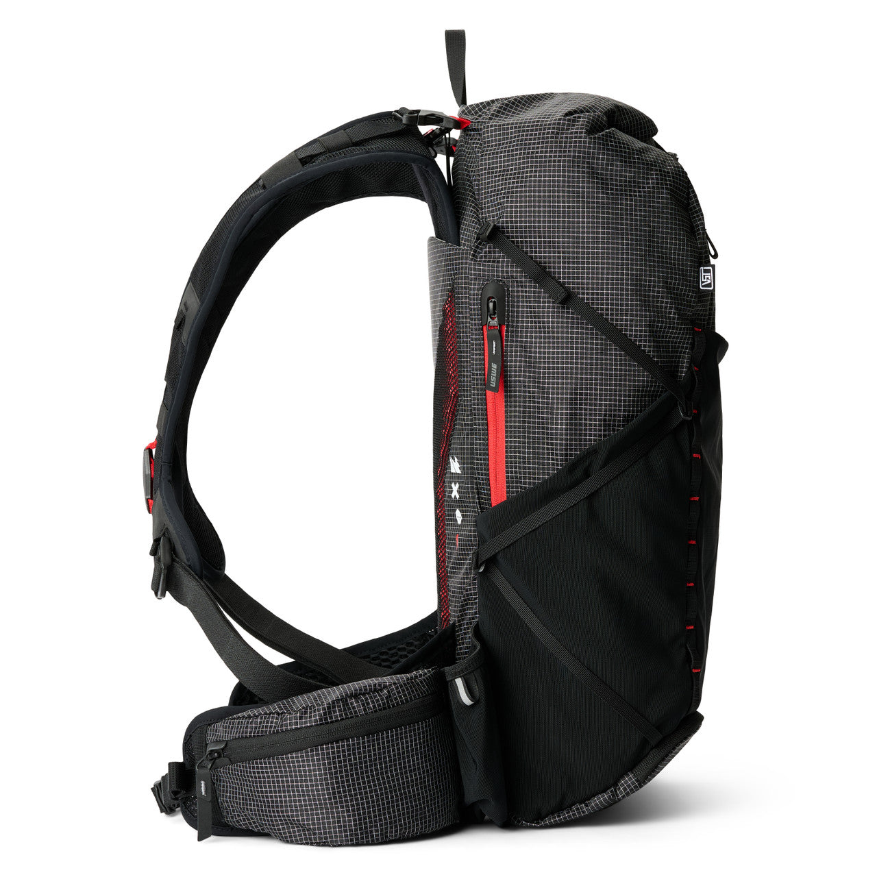 USWE ROLLTOP DAYPACK 18L Ryggsäck Svart