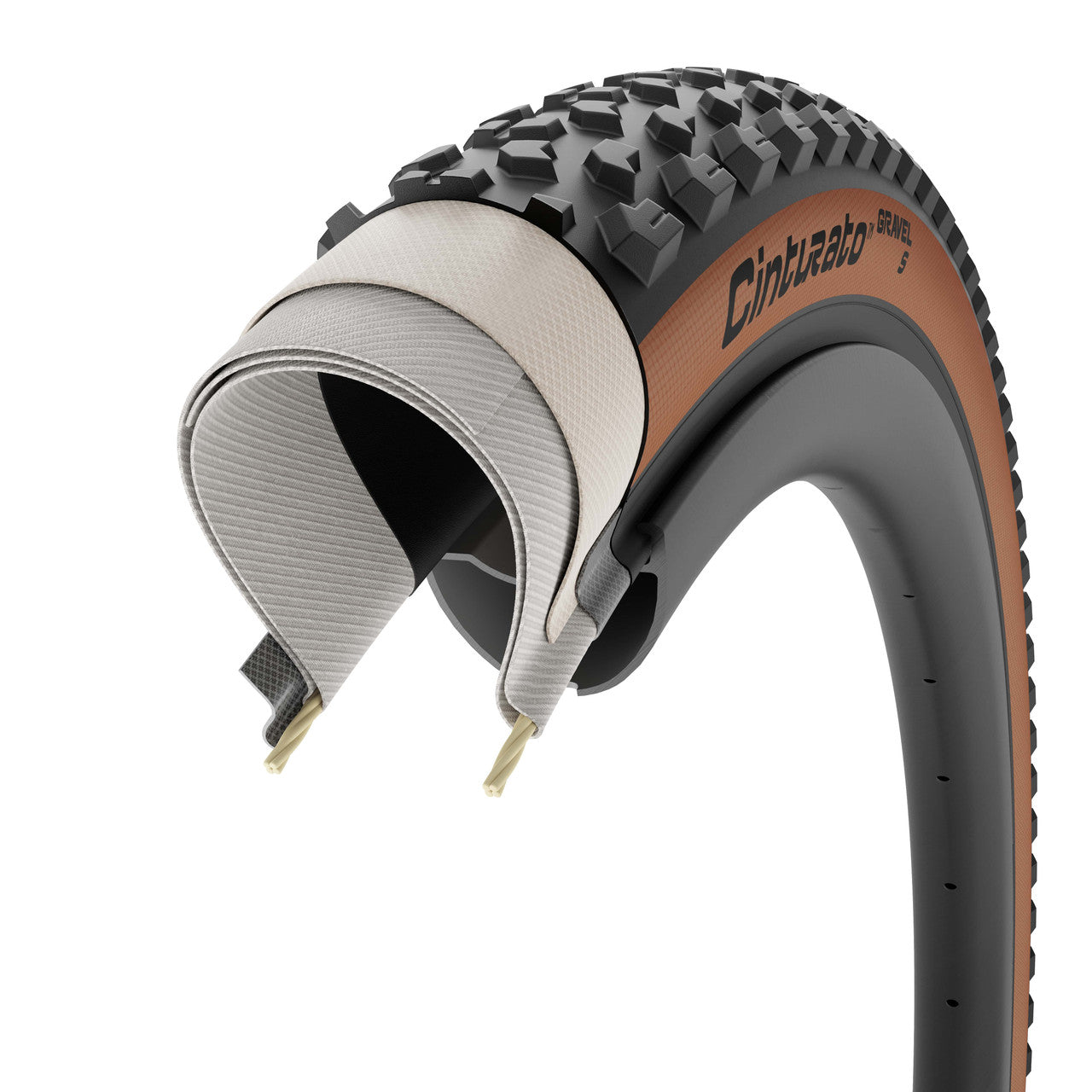 Opona PIRELLI CINTURATO GRAVEL S 650x50b Tubeless Ready Classic Beige