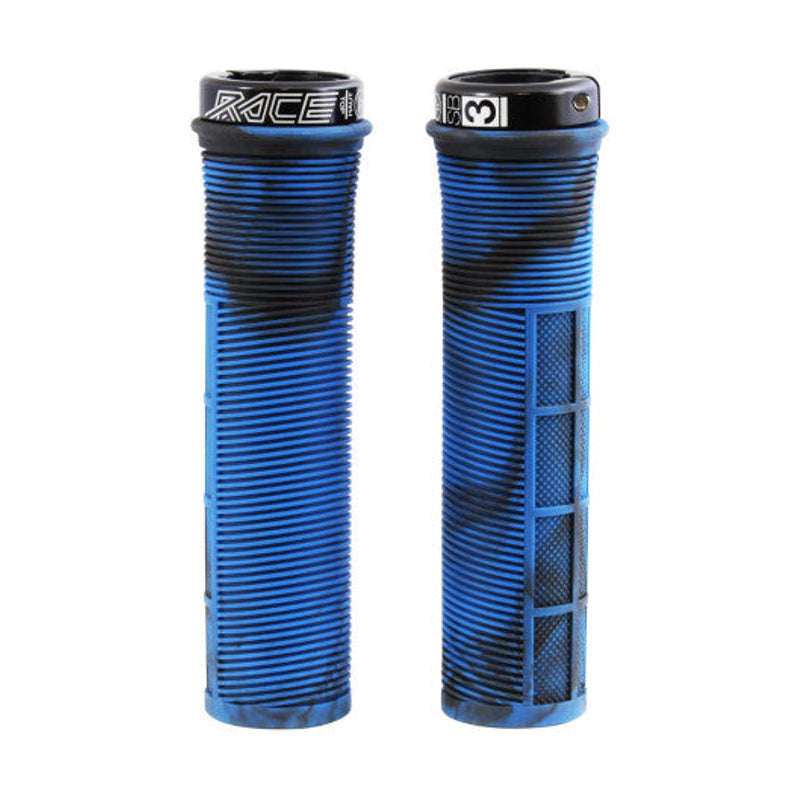 Grips SB3 RACE EN Lock-On 130 mm Bleu Camo
