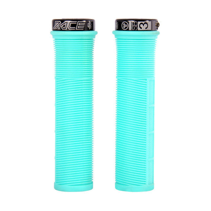 Grips SB3 RACE EN Lock-On 130 mm Bleu Turquoise