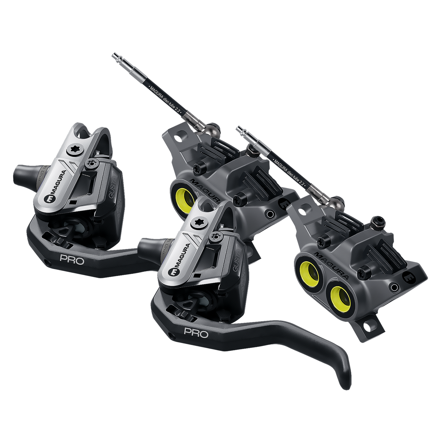 Ett par MAGURA GUSTAV PRO-bromsar