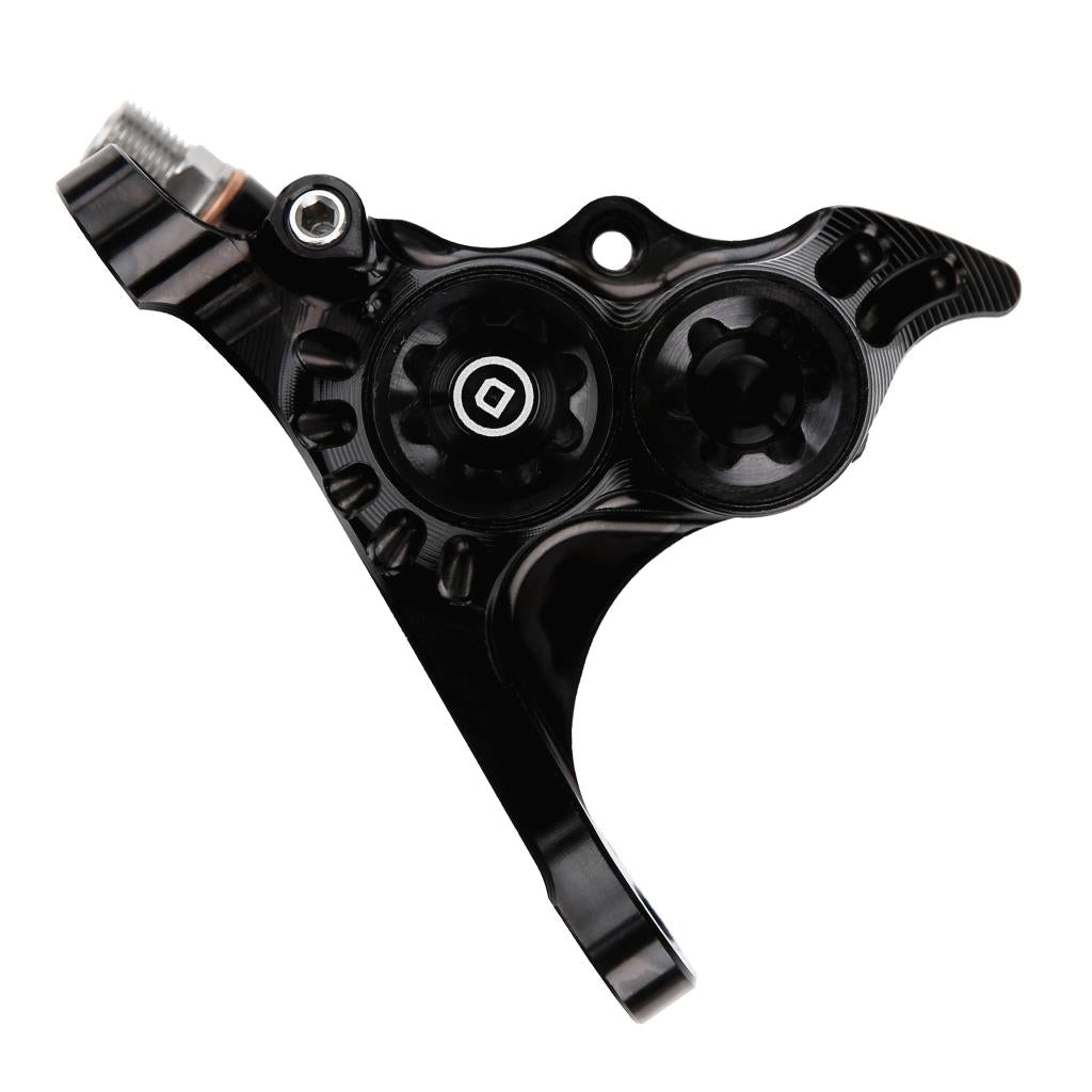 Hydrauliczny zacisk hamulca przedniego HOPE RX4+ FMF (+20) 70mm 4 tłoczki DOT Black