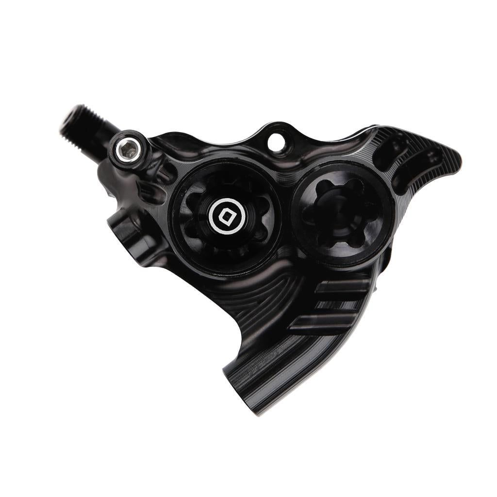 Hydrauliczny zacisk hamulcowy HOPE RX4+ FM 34mm (+20) 4 tłoki DOT Black
