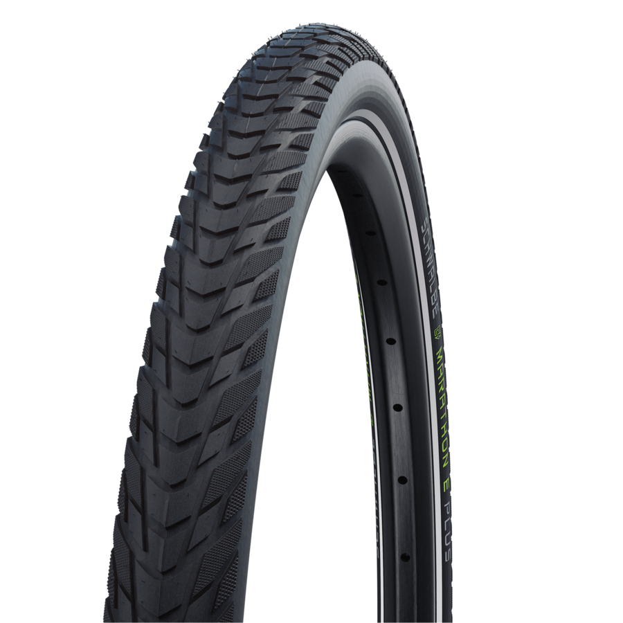 SCHWALBE MARATHON E-PLUS Wired ADDIX Smart DualGuard 27.5x2.00 Opona miękka przystosowana do zastosowania bezdętkowego