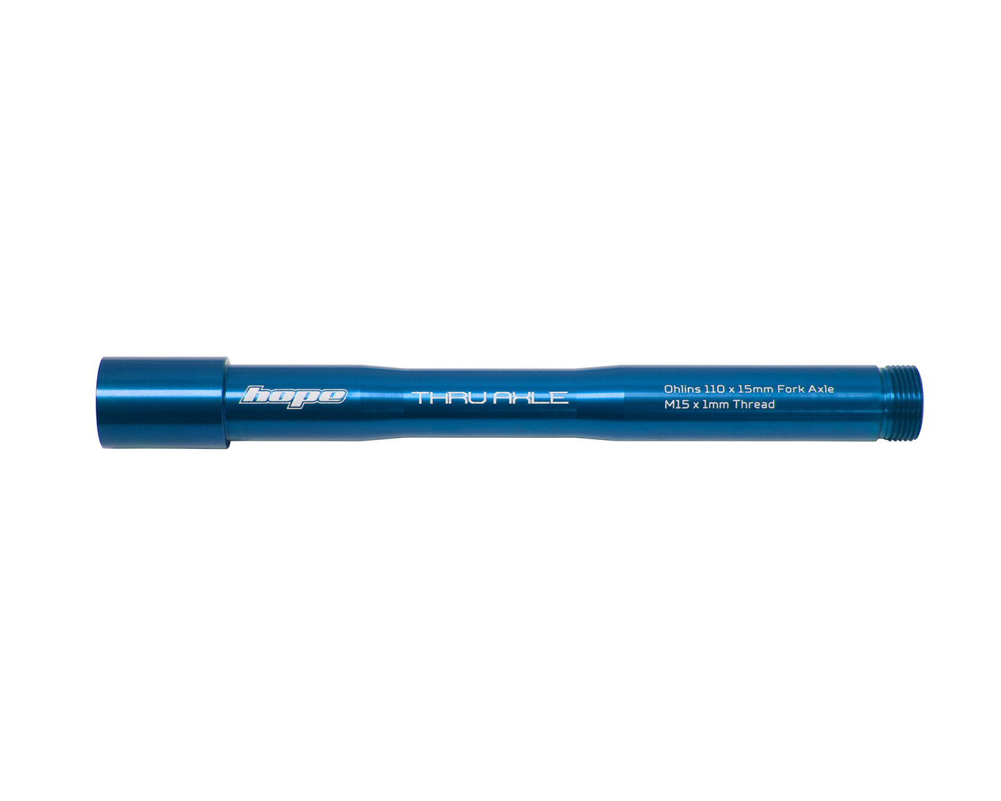 Náprava předního kola HOPE pro vidlice OHLINS RXF34/RXF36/RXF38 modrá