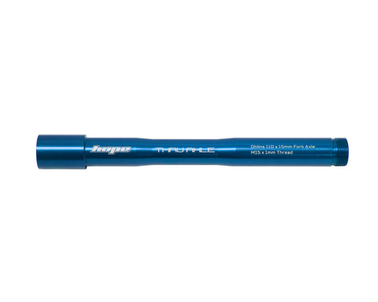 HOPE forhjulsaksel til OHLINS RXF34/RXF36/RXF38-gafler Blå