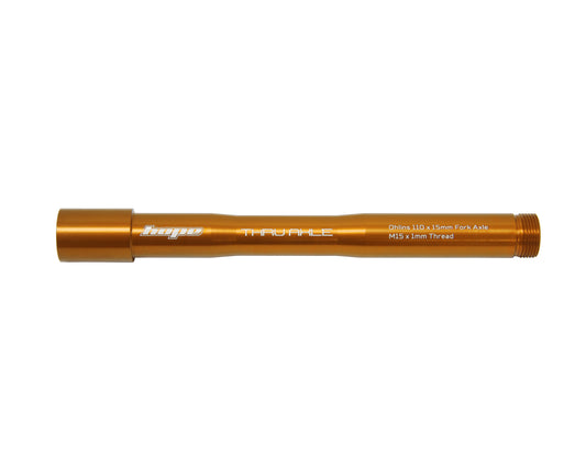 HOPE forhjulsaksel til OHLINS RXF34/RXF36/RXF38-gafler Orange